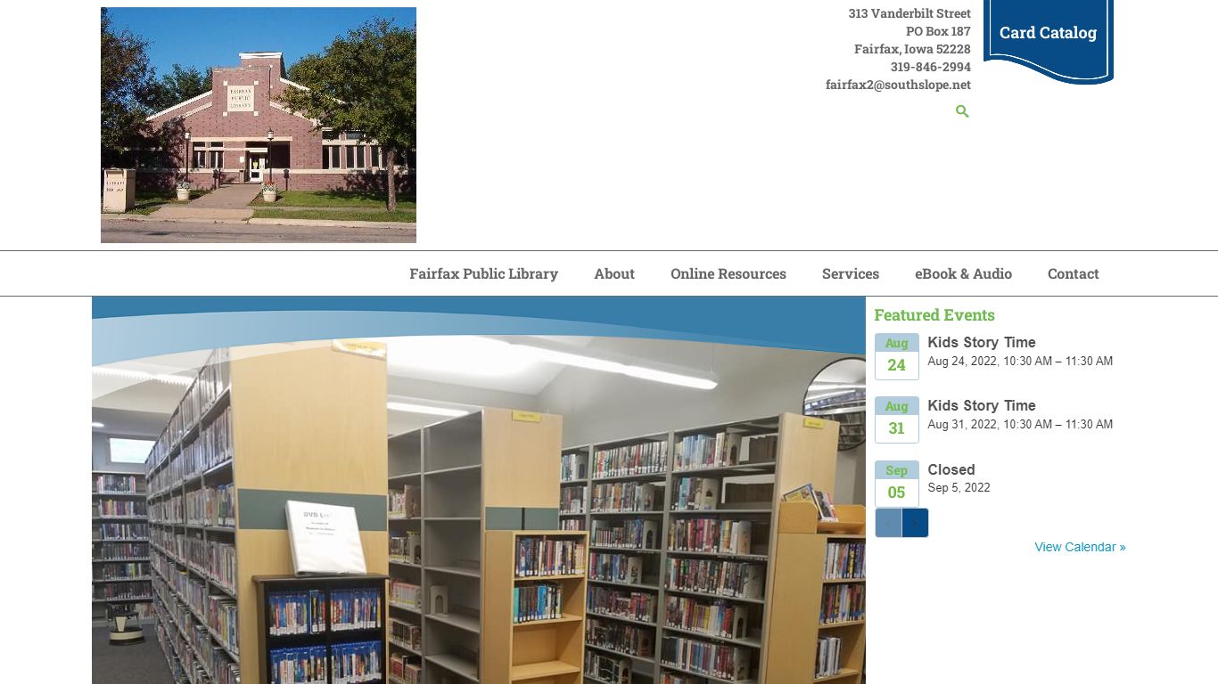 Fairfax Public Library :: Fairfax Public Library